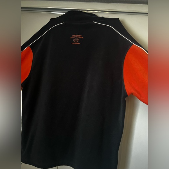 Vintage Harley-Davidson fleece quarter zip jacket - Picture 6 of 7